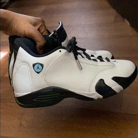 Blue and White Jordan 14 - Picture 4 of 4